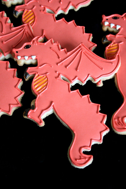Red Dragon cookies.