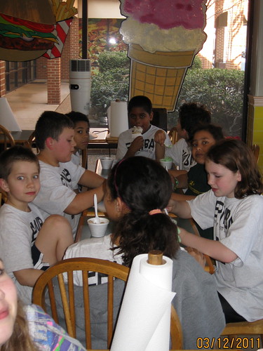 Mar 2011: Coach bought ice cream for the team after the last game.