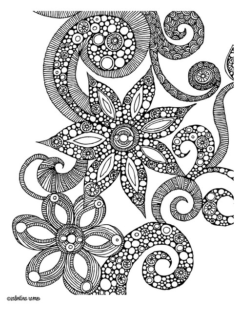 Feeling Inspired, Original and Inspirational Art by Valentina Ramos: Coloring  pages...