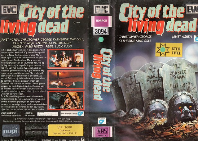 City Of The Living Dead (VHS Box Art)