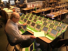 26 xo laptops is a lot to keep track of. Where's my secretary? #olpc