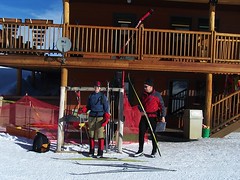 Clare & Mike Prepare to Ski