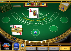 Vegas Downtown Blackjack game