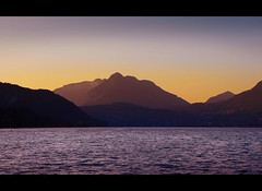 Sunset at Annecy Lake (Explore + Frontpage #24)