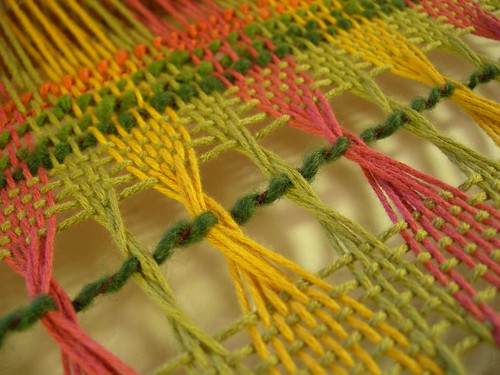 Leno weave closeup