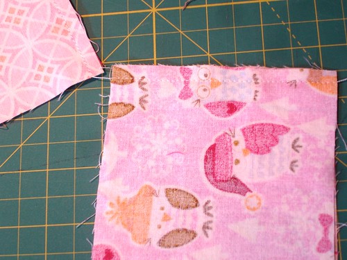 Altered Four Square Quilt Block Tutorial: Sewing Both Pairs