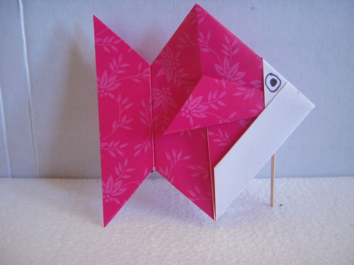 Origami #22: Goldfish (Pinkfish?)
