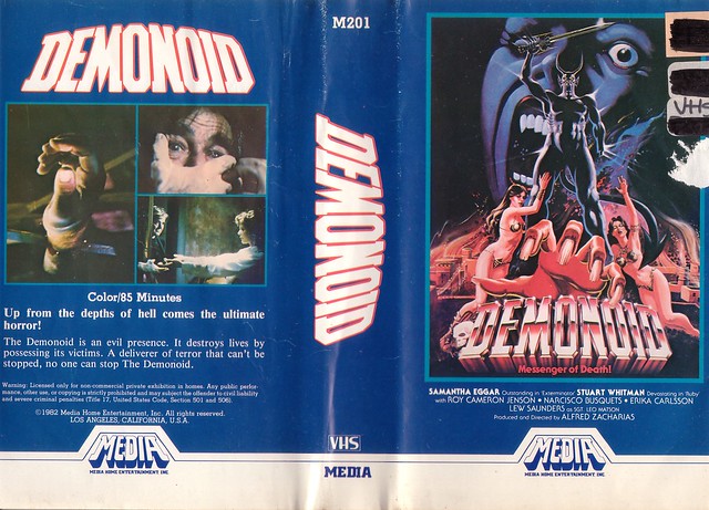 DEMONOID (VHS Box Art)