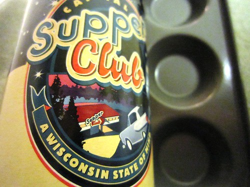 Wisconsin beer and tin muffin pan