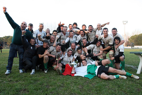 Rugby Roma in trionfo - foto FAMA