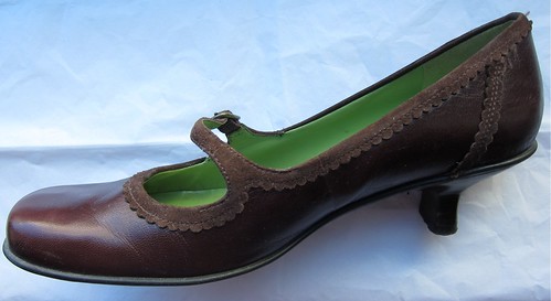 Ebayed: Brown Mary Janes with Suede Detailing, Kenneth Cole Reaction