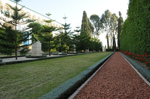 Garden beside Mansion of Bahji