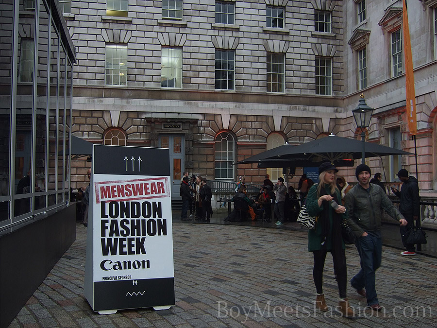 Menswear day at London Fashion Week AW11