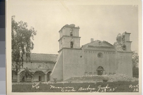 Earthquake Santa Barbara 1925 OAC 1