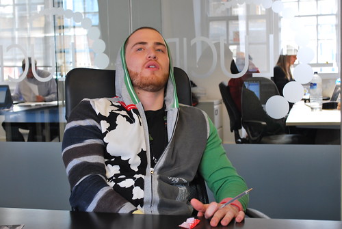Mike Posner in thought