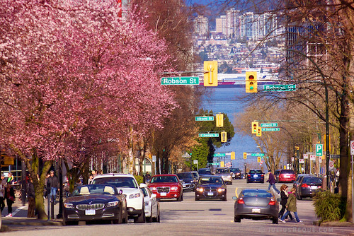 Today in Vancouver: The city springs into Spring!