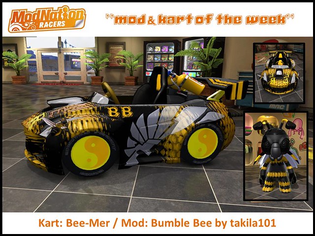ModNation Racers Mod & Kart of the Week: bee