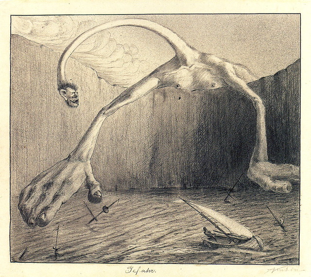 Alfred Kubin - Danger, 1901
