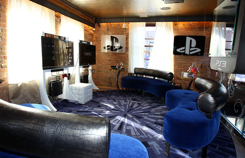 A general view of atmosphere at the PlayStation Green Room at Silver on January 21, 2011 in Park City, Utah.