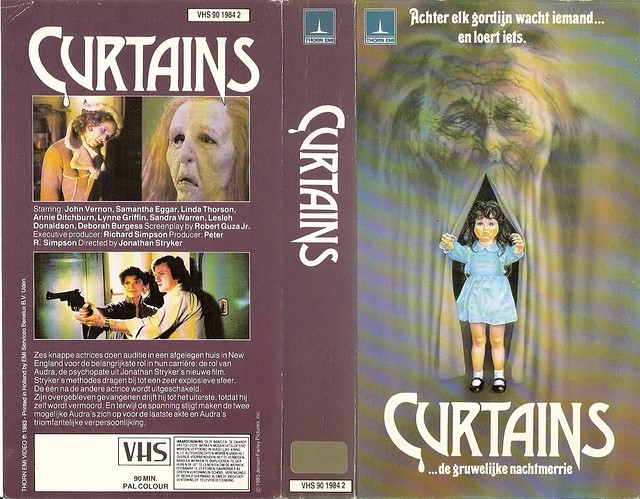 Curtains (VHS Box Art)