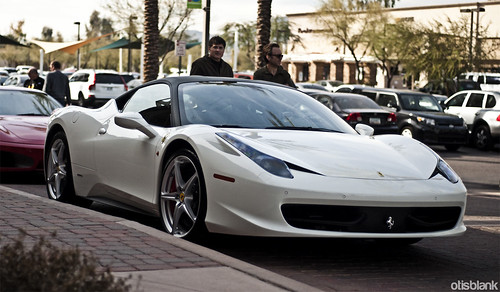 White Ferrari 458 EXPLORED First time to Scottsdale CnC in over three 