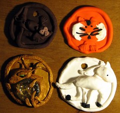 Chinese year Animal Plaques