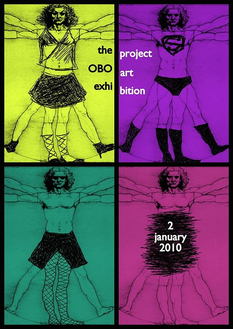 OBO - art exhibition poster