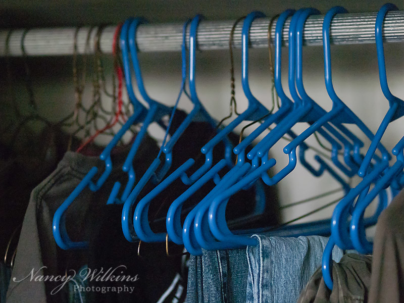 48/365 Empty hangers = wash day