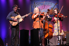 Laurie Lewis and Tom Rozum with Tatiana Silver Hargreaves live in concert at 2011 Wintergrass Festival | Â© Bellevue.com