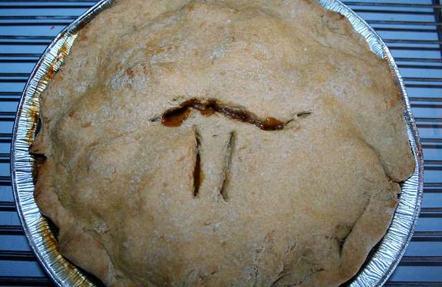 vegan apple pie for pi day
