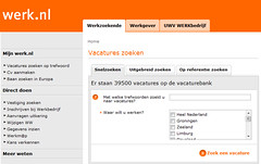 Werk.nl voor automatische matching tussen werkzoekenden en werkgevers