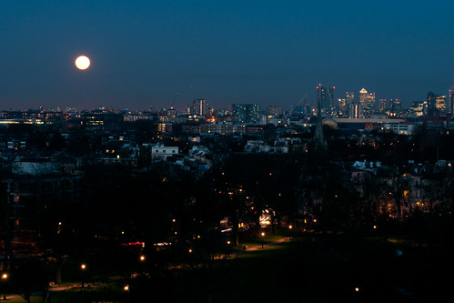Primrose Hill Sunset and Moon-17