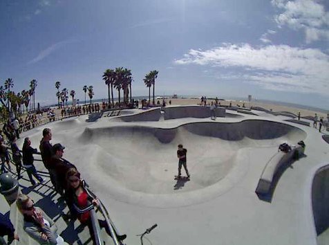 Venice Skatepark Live Video