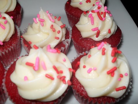 Red Velvet Cupcakes At Astoria Market