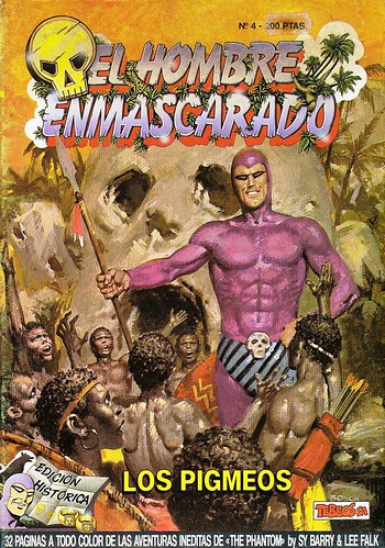 029-El hombre enmascarado- nº 4- Tebeos S.A.- Edicion Historica