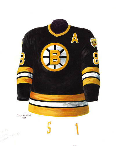 boston bruins jersey history. Boston Bruins 1992-93 jersey