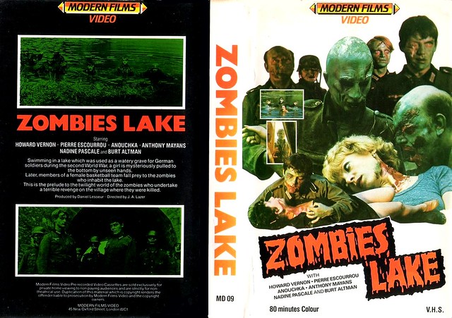 Zombie Lake 1 (VHS Box Art)