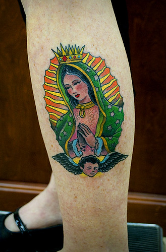 Lady of Guadalupe Tattoo go back