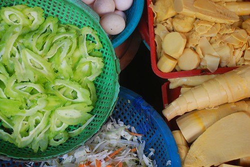 prepped vegetables, Hoi An
