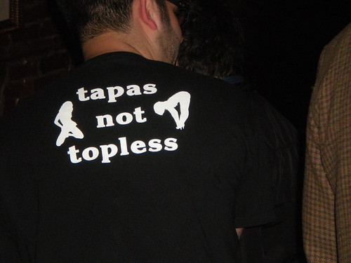 Mas Tapas staff t-shirt
