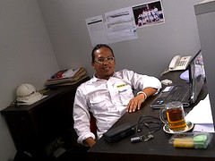 Mr. Agus (Managing Director of Civil Works)