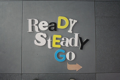 Ready Set Go Typography by Miura Studio - typography, type, font, graphic, design