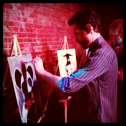 Live art at the Noc Noc! Come watch myself and other talented artists paint.
