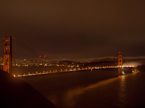 golden gate bridge at night. Golden Gate Bridge by Night San Francisco, CA