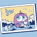 Owly Homage by Kean... A Jellaby cover in the style of Owly: Just a Little Blue • <a style="font-size:0.8em;" href="//www.flickr.com/photos/25943734@N06/5504835159/" target="_blank">View on Flickr</a>