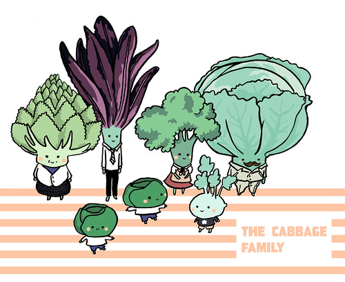 The cabbage family! by Whenaworld