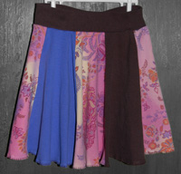 I love Twirling  - Upcycled Girls 6 Skirt