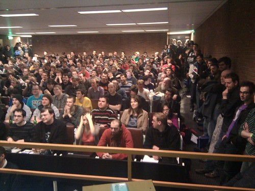 Audience in our HTML5 talk