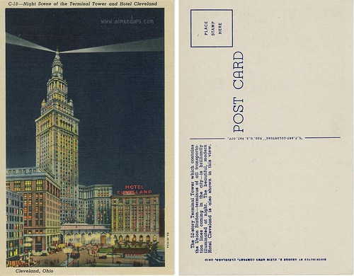 Cleveland Terminal Tower (Night)