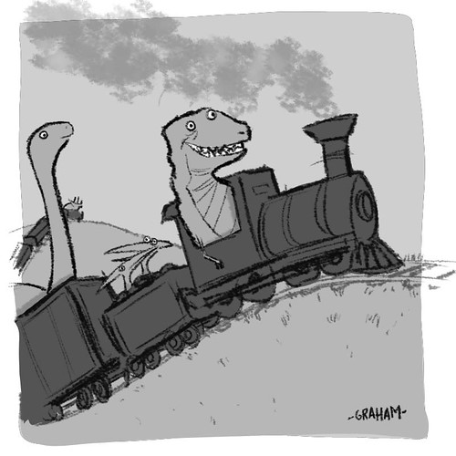 All aboard the Dinosaur Train!